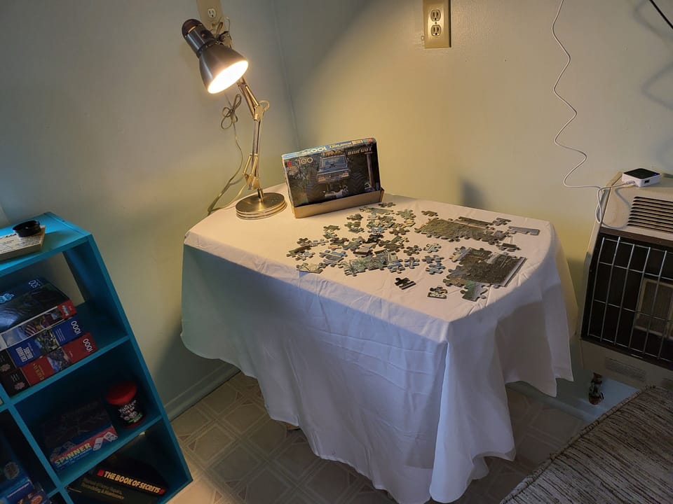 Game area and laundry attached to kitchen with access to back yard