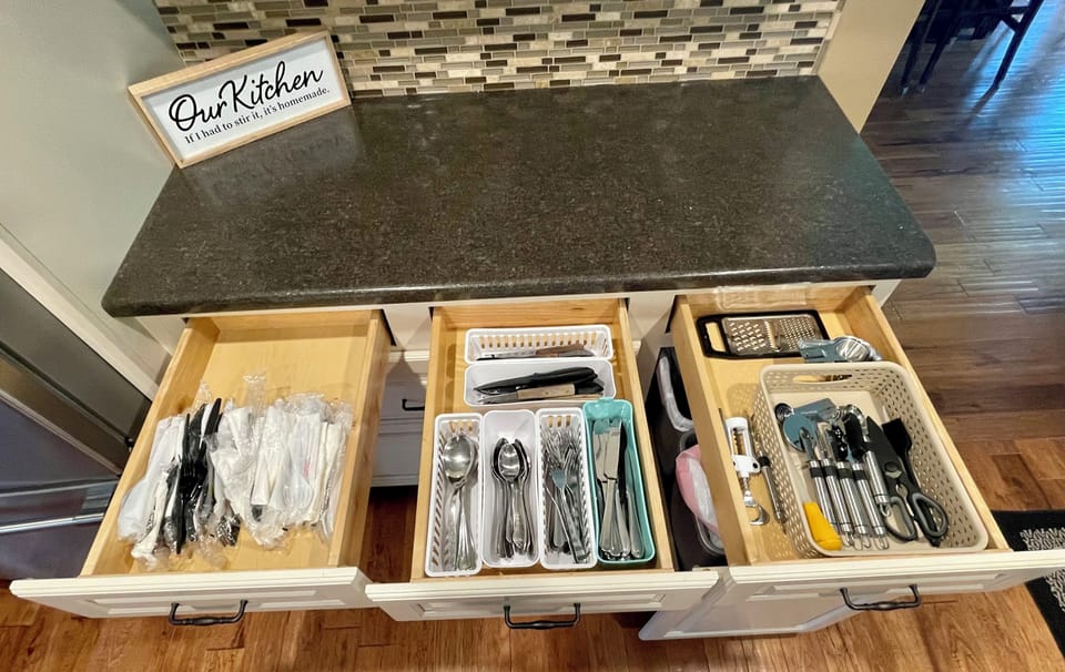 Fully Stocked Kitchen