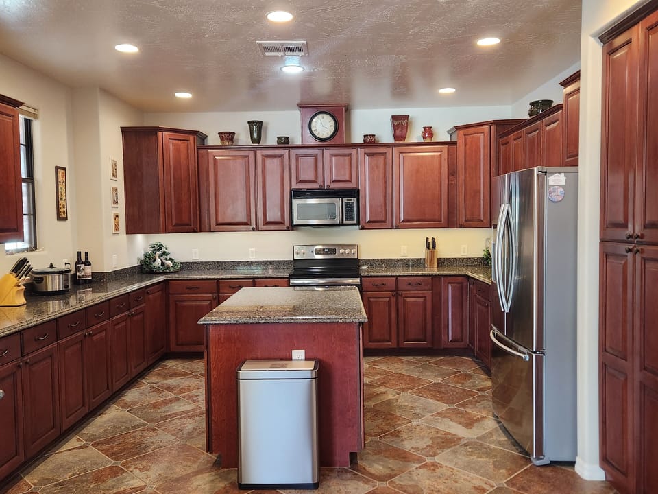 Kitchen big enough for a crowd