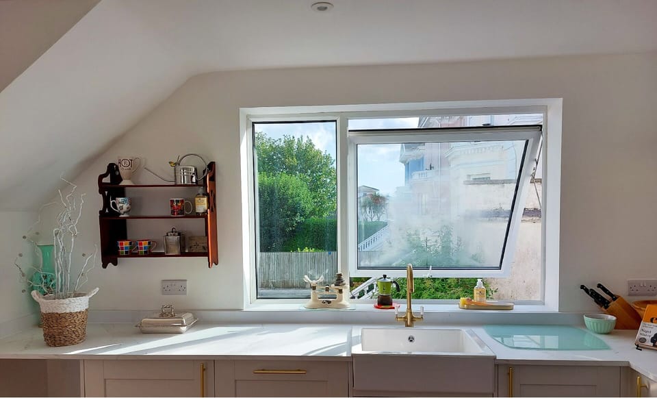 Wake up to light, space, and sea air