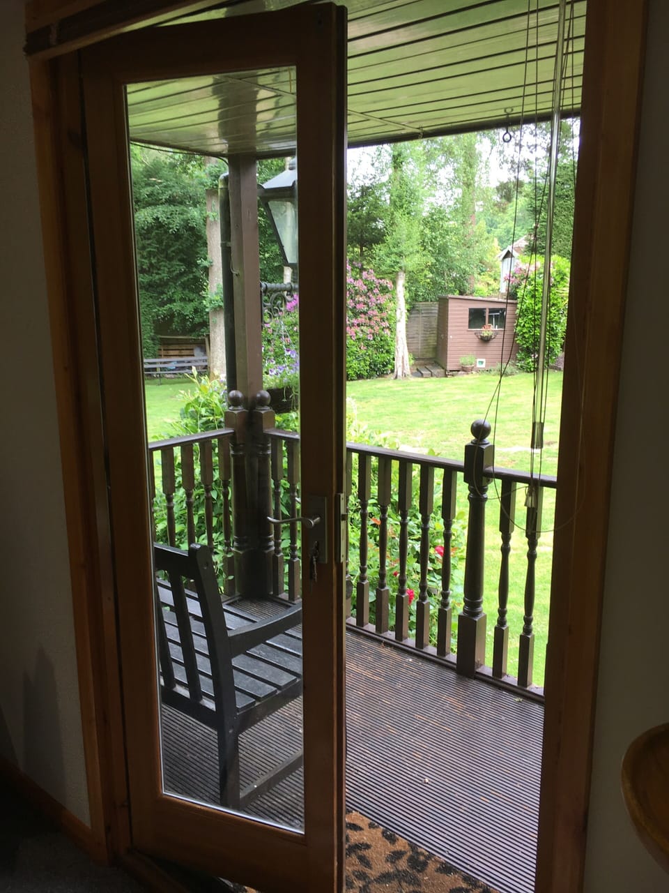 Balcony from living room