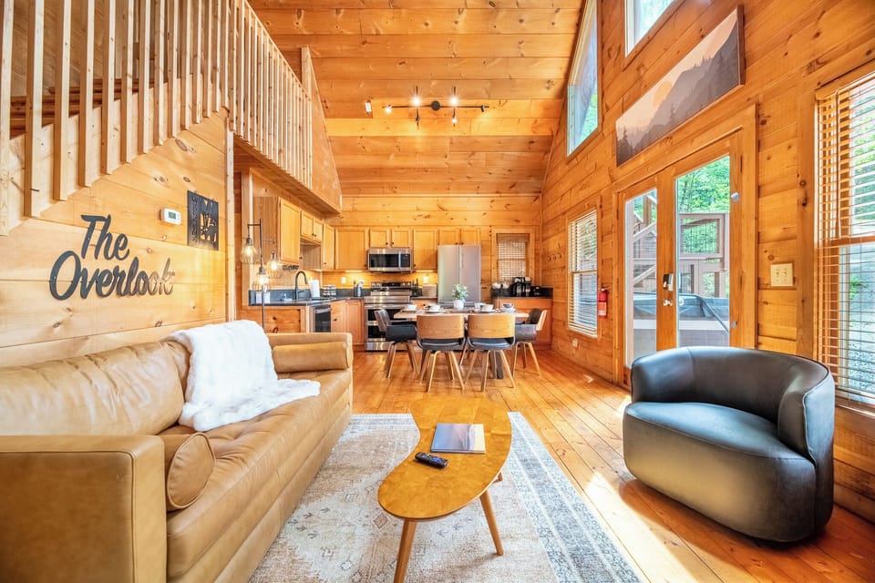 The Overlook's cozy living area
