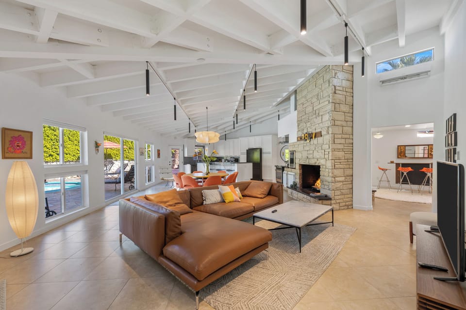Easy access to pool area from great room