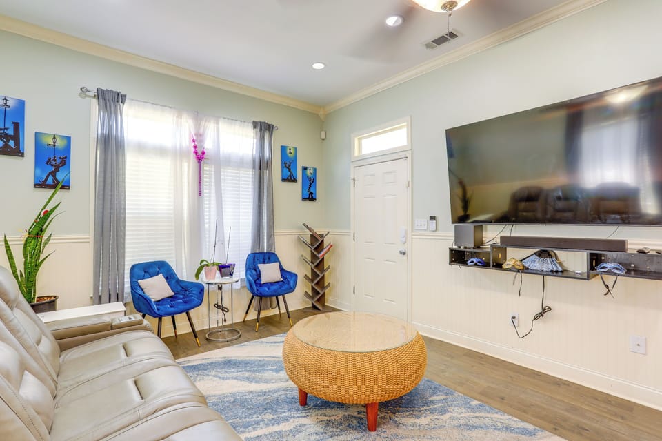 New Orleans Vacation Rental | 3BR | 2BA | Stairs Required | 1,600 Sq Ft