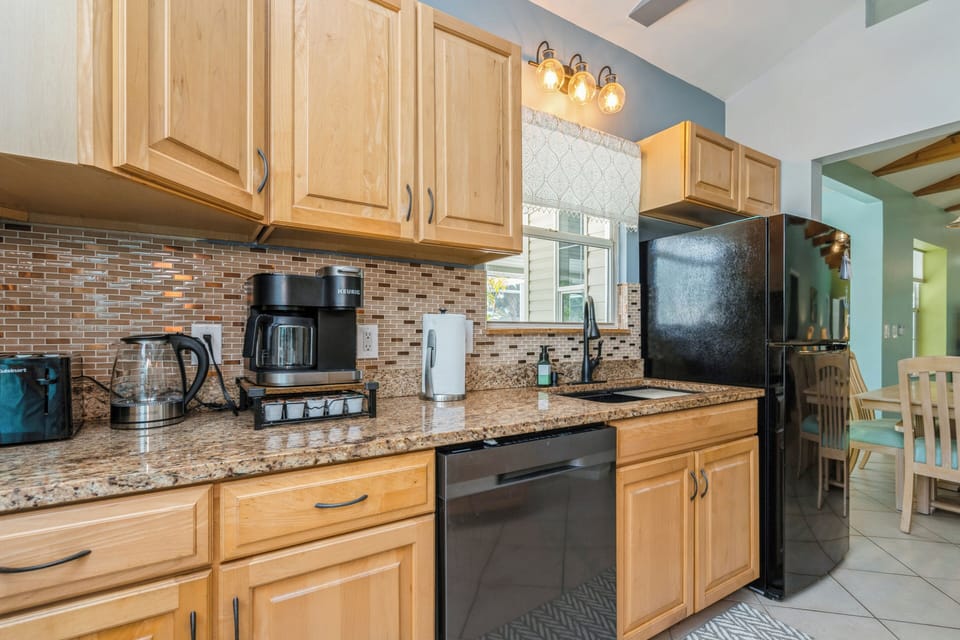 Well-equipped kitchen