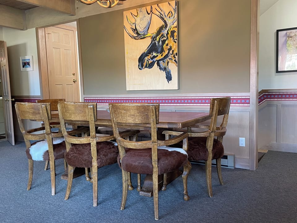 Dining room table