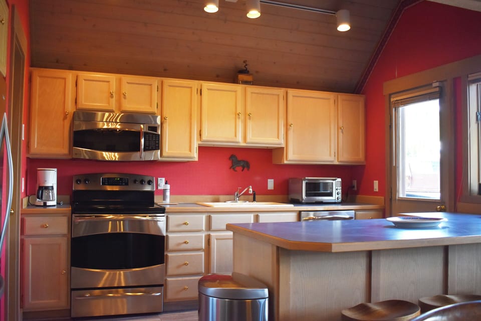 Fully equipped kitchen