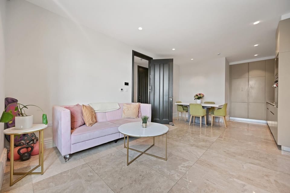 Open plan living room and dinning area 
