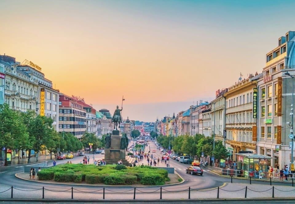 3 minutes walk
Wenceslas Square is the commercial and administrative centre of the city as well as the site of important social and historical events - 3 minutes away from apartment!