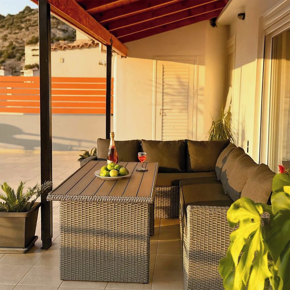 A calm space to write, work remotely, or enjoy a glass of wine.
