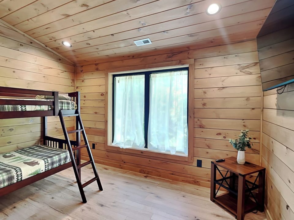 Fourth Bedroom - Twin/Twin Bunk Bed + TV