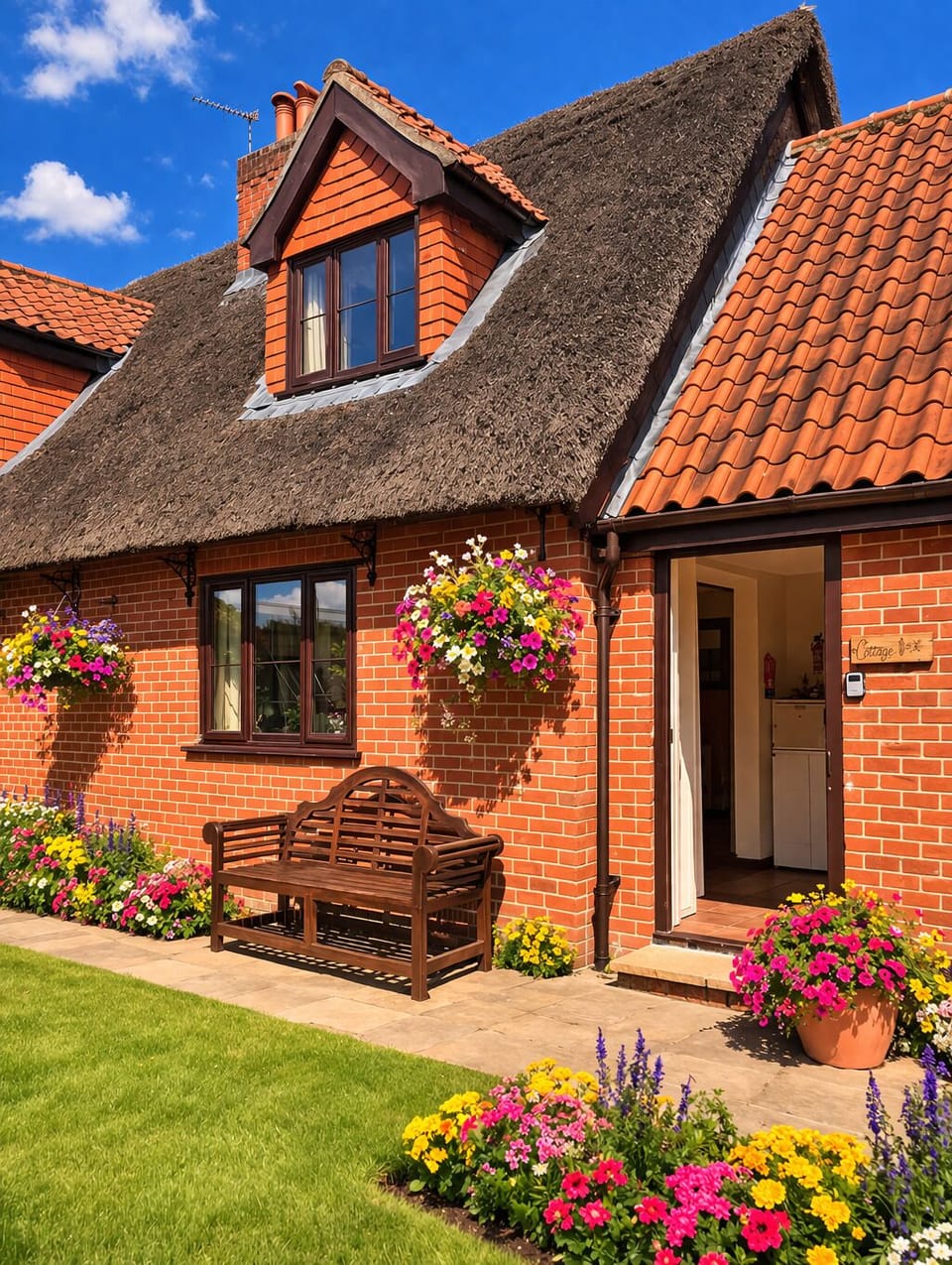 entrance to cherry tree cottage