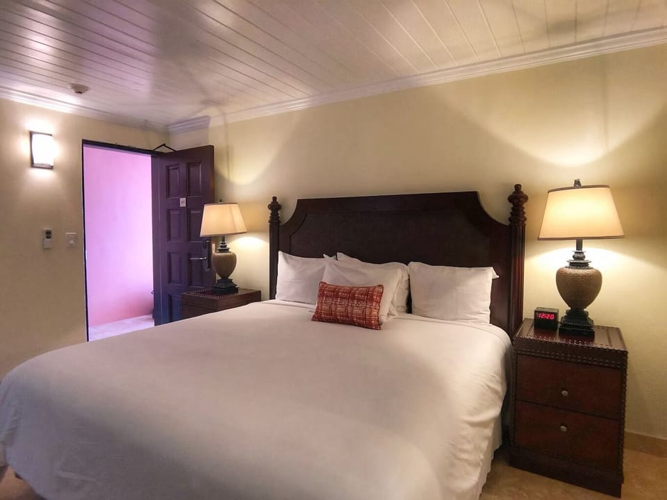 Sink into crisp linens and drift off peacefully.