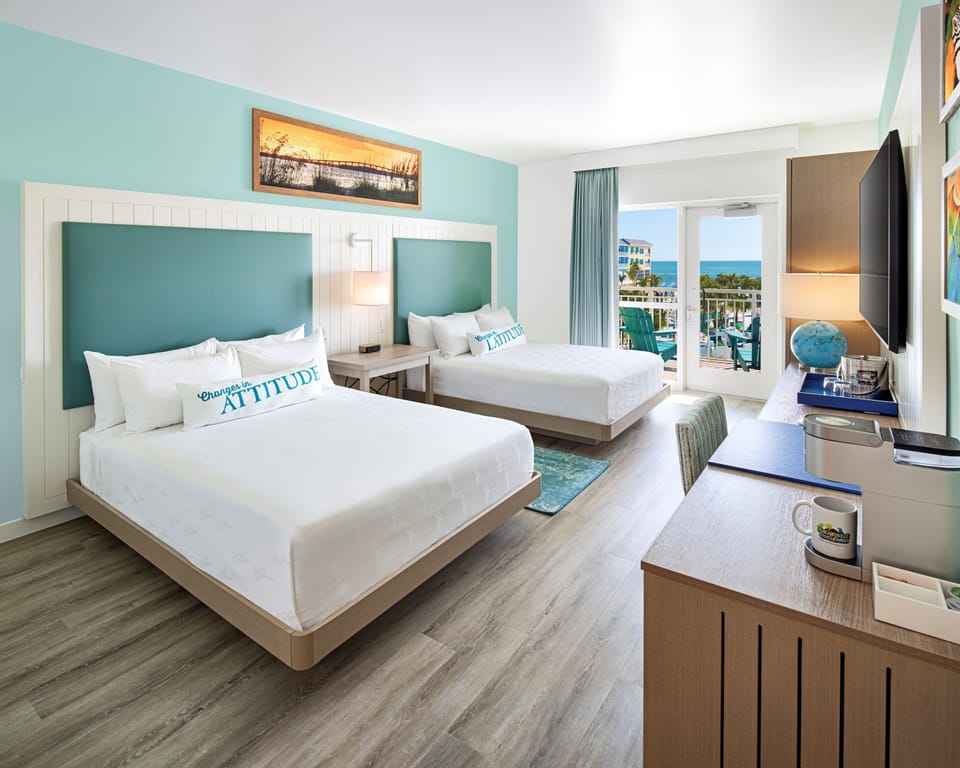 Wake up to ocean breezes from your private balcony view.