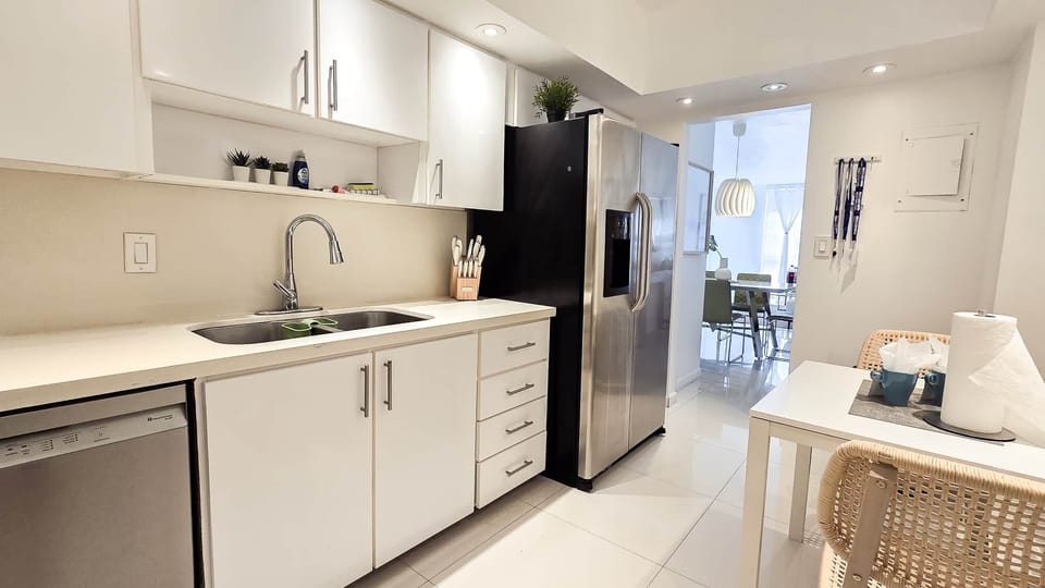 Fully equipped kitchen