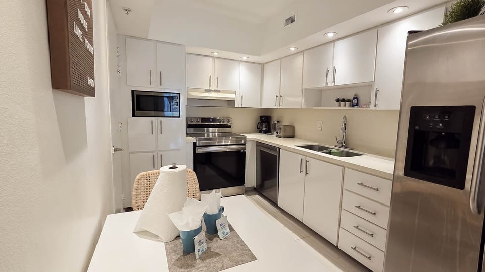 Fully equipped kitchen