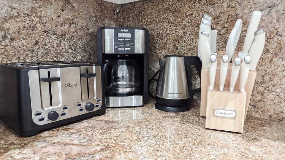 Fully equipped kitchen