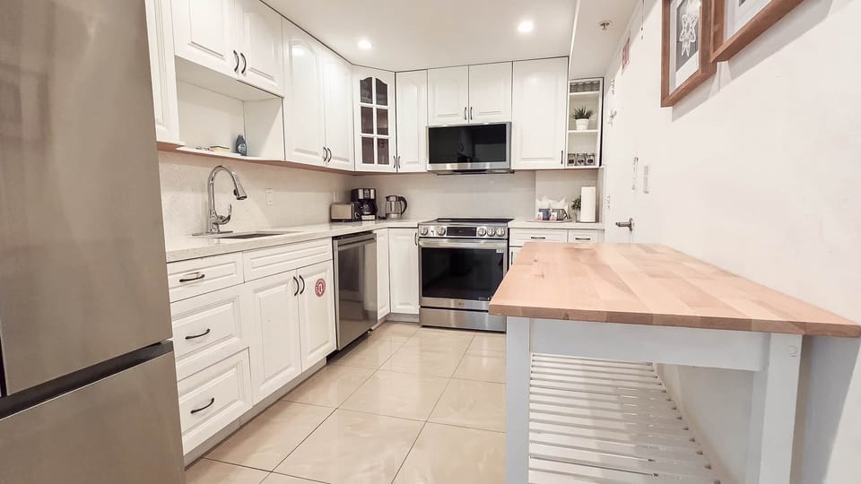 Fully equipped kitchen