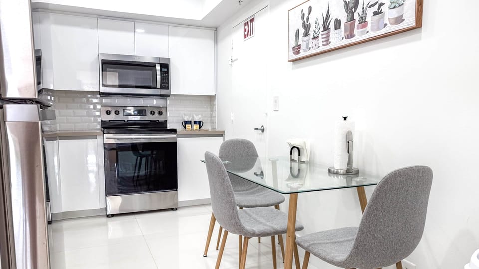 Fully equipped kitchen