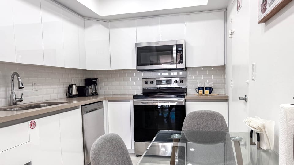 Fully equipped kitchen