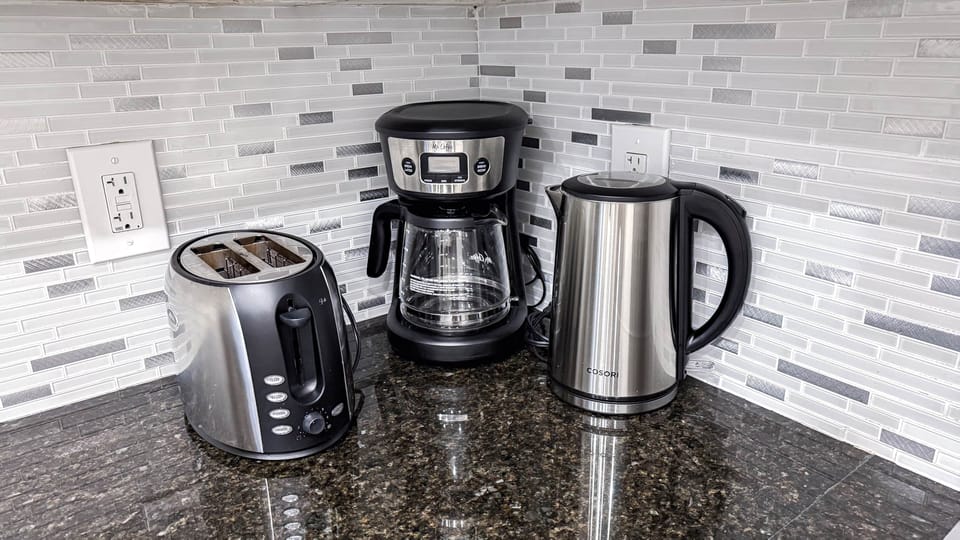 Fully equipped kitchen