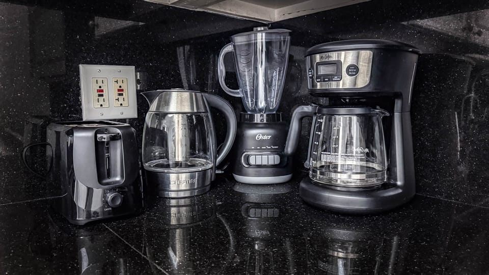 Fully equipped kitchen