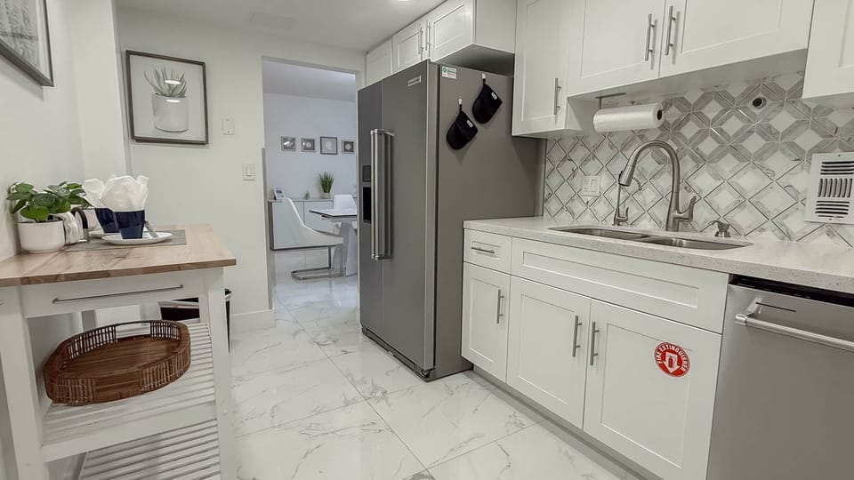 Fully equipped kitchen