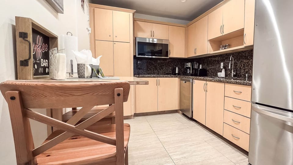 Fully equipped kitchen