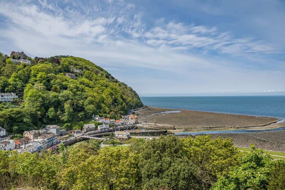 The seaside town of Lynmouth is only minutes away.