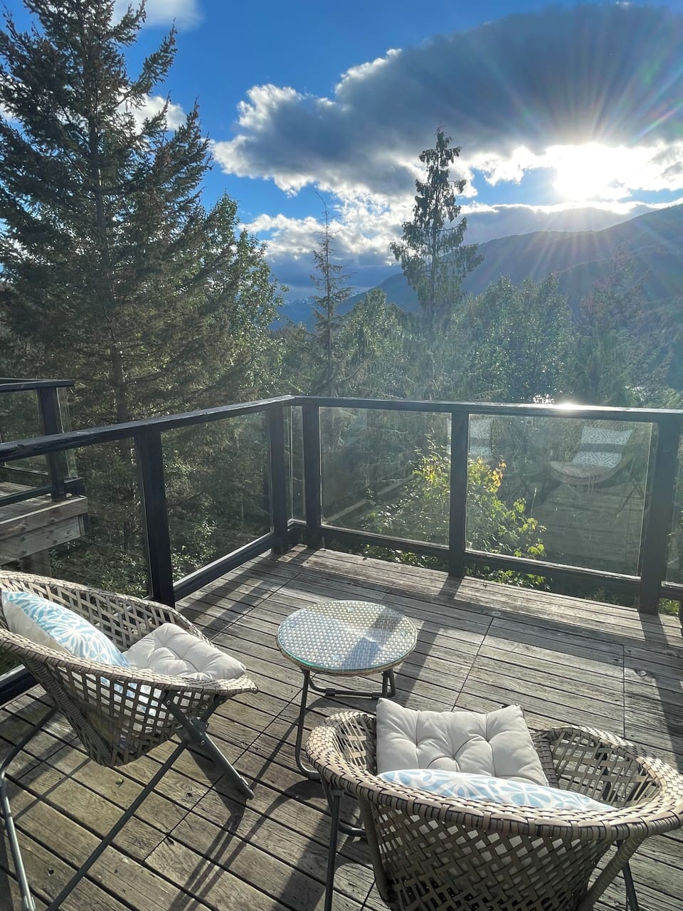 Views from the deck