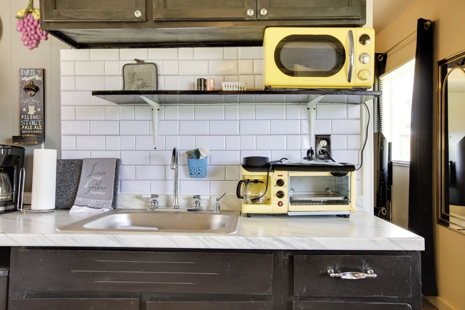Kitchenette | Toaster Oven | Drip Coffee Maker | Microwave