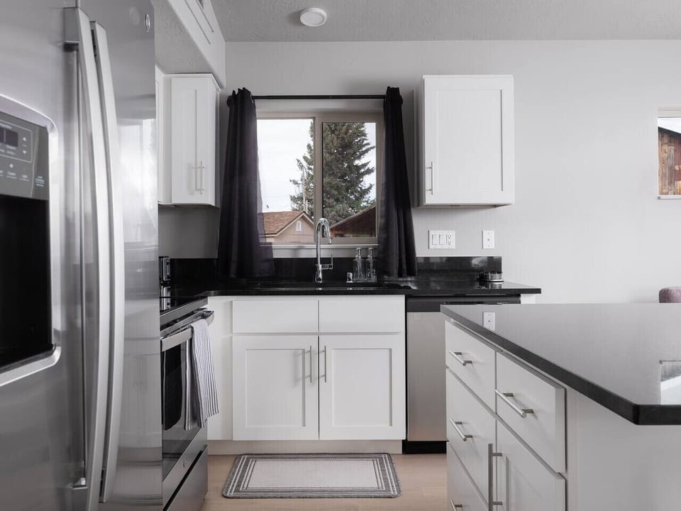 Kitchen with Stainless Steel Appliances