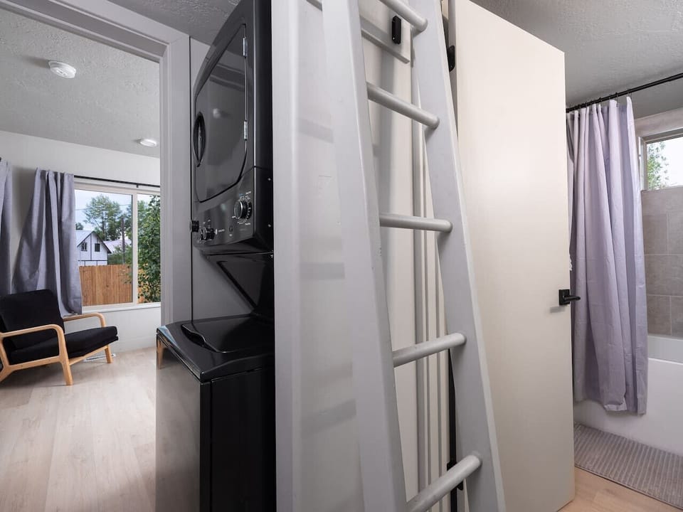 Washer/Dryer & Ladder to Loft