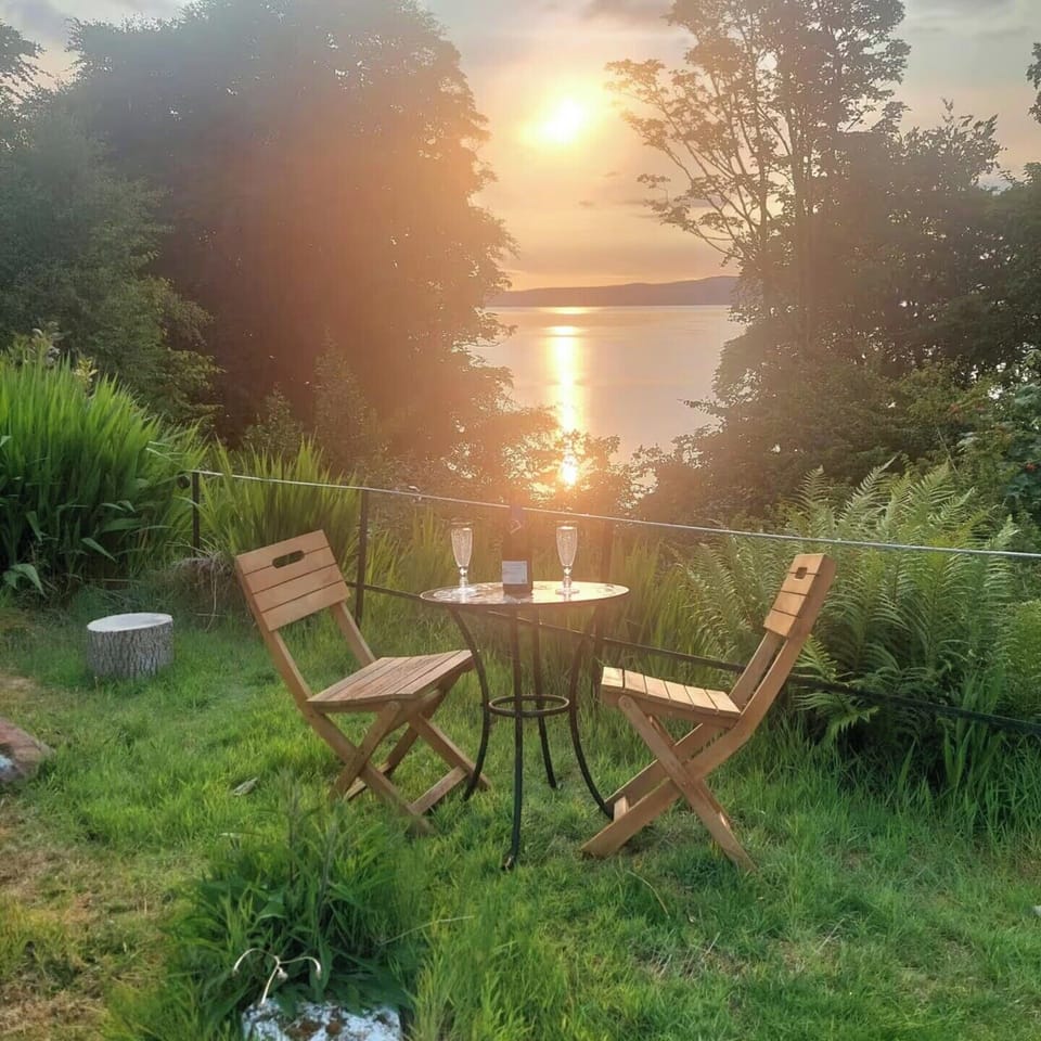 Outdoor area from Ardencraig House.