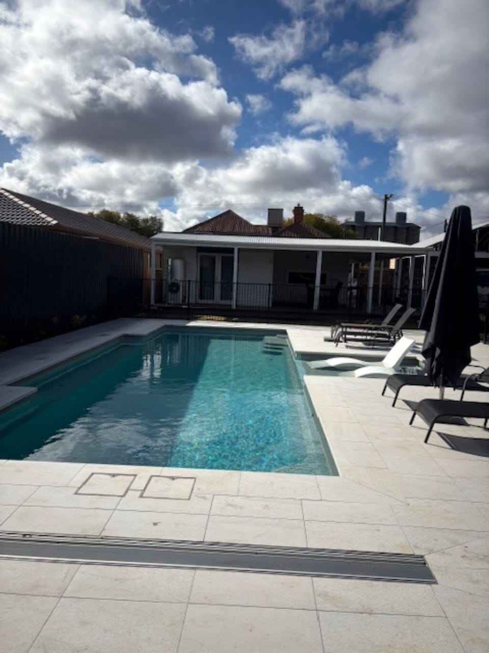 Outdoor pool main