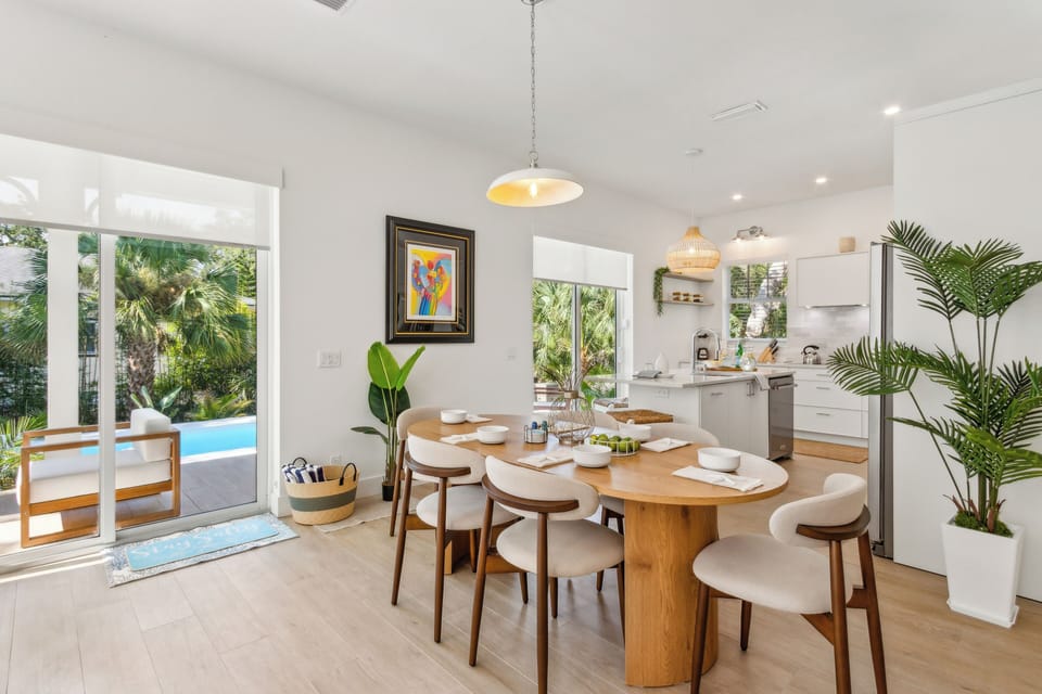 Dining area.