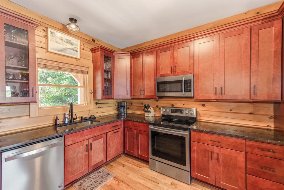 Kitchen - drip coffee maker and keurig available (bring your favorite brew!)