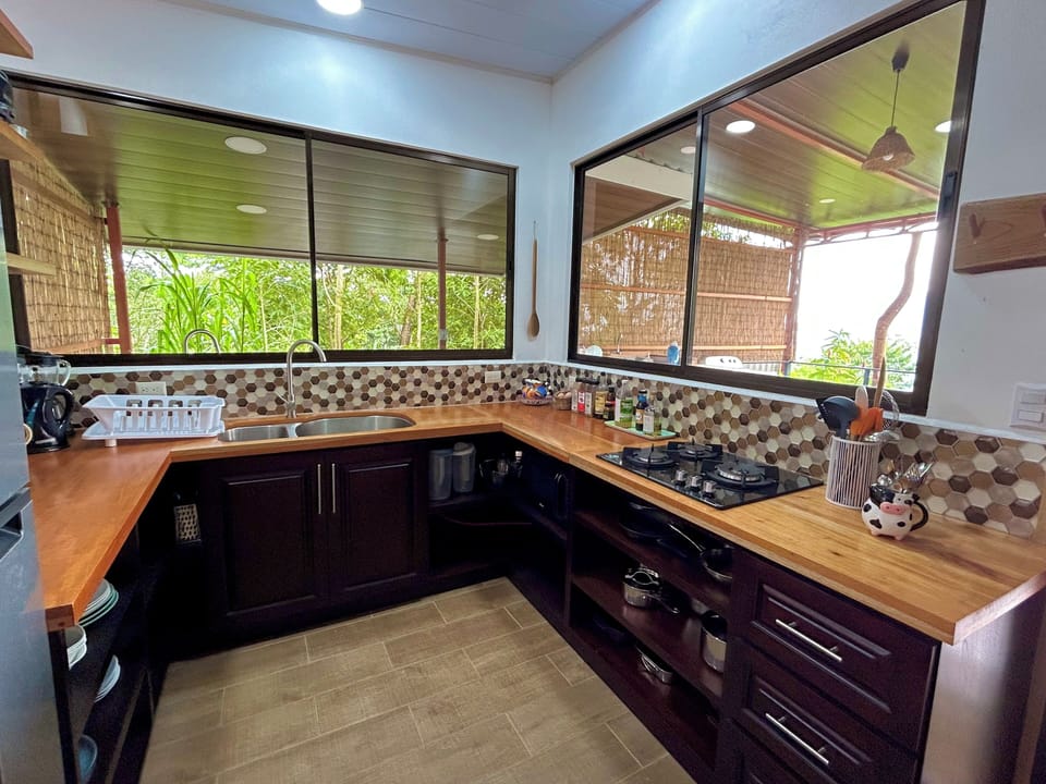 Indoor kitchen