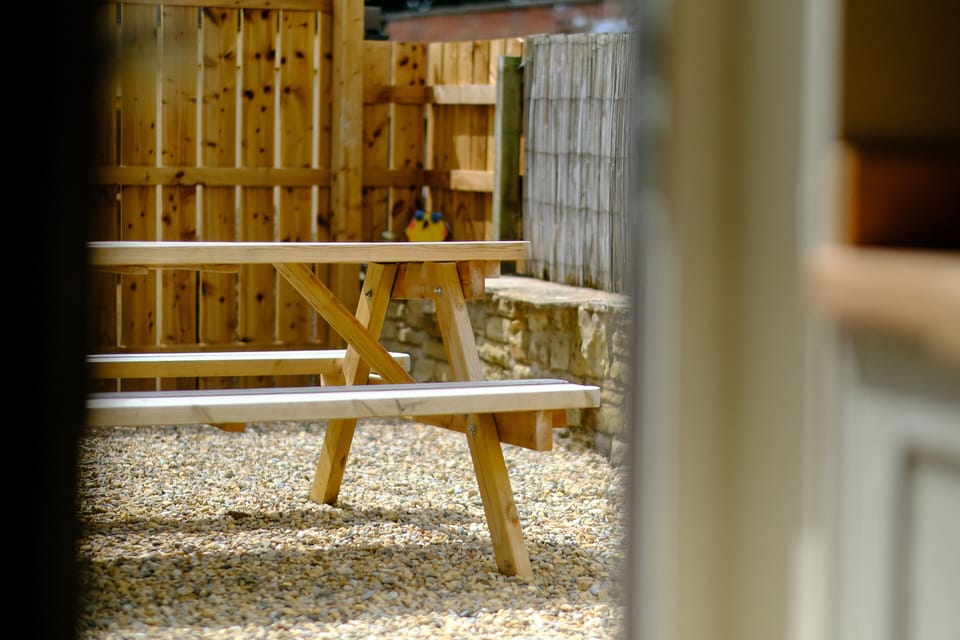 View outside from kitchen