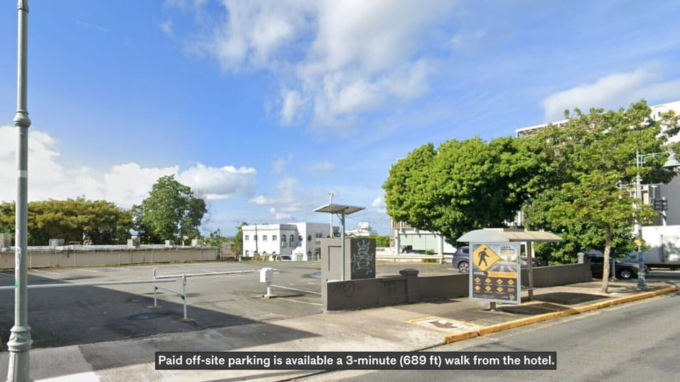 Paid off-site parking is available a 3-minute (689 ft) walk from the hotel.