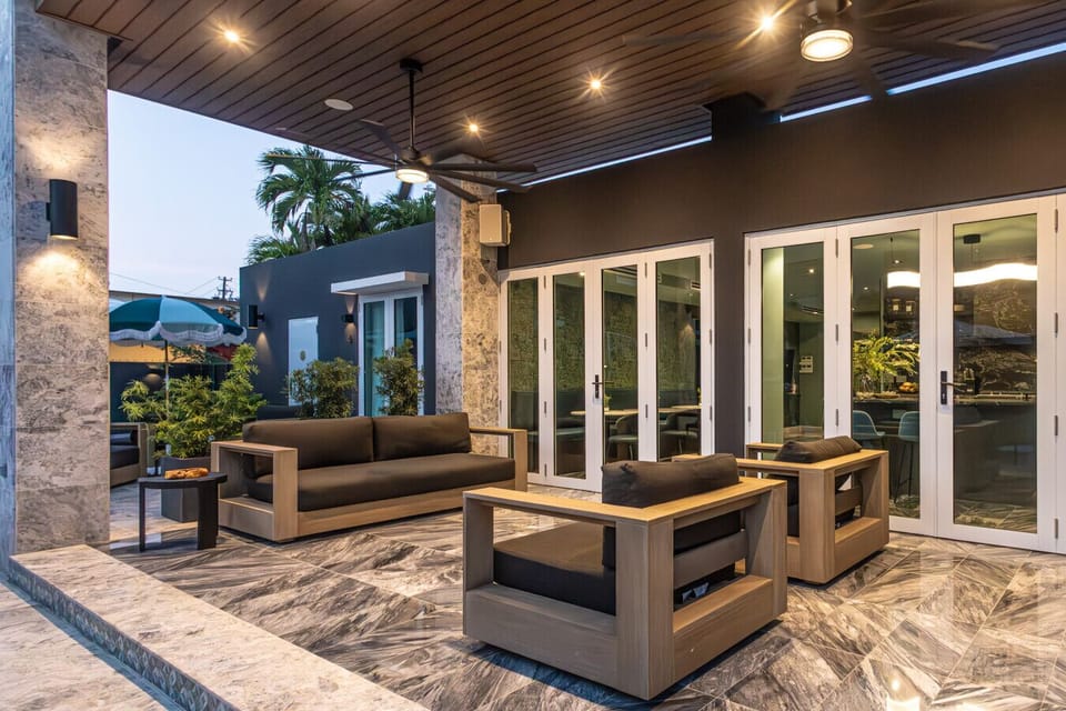 Terrace to enjoy our stay