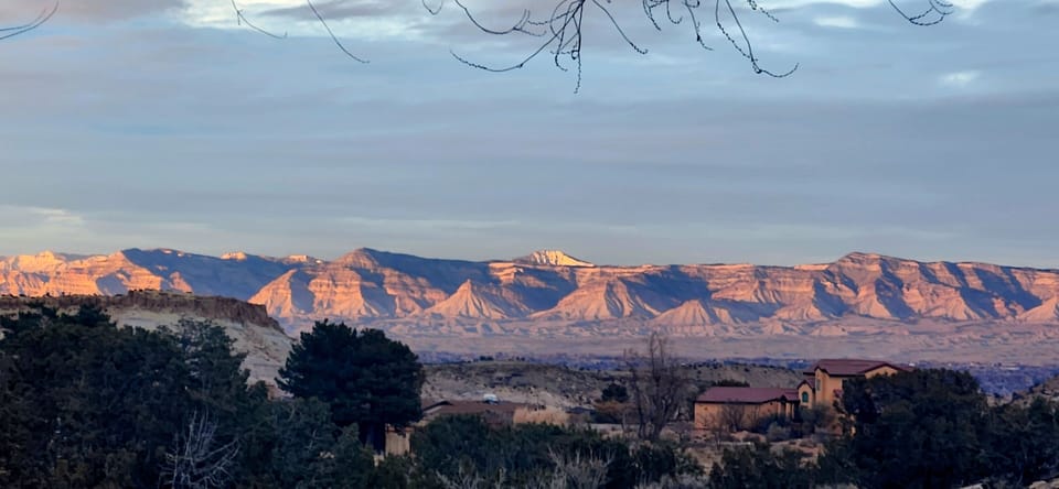 View from the side of the house