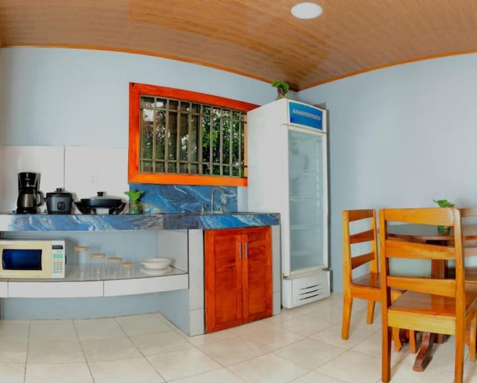 Fully equipped, functional space to comfortably prepare your meals.