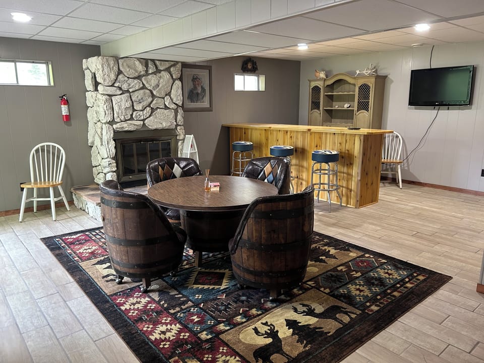 Lower level game room