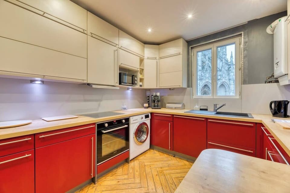 Cuisine équipée et moderne 