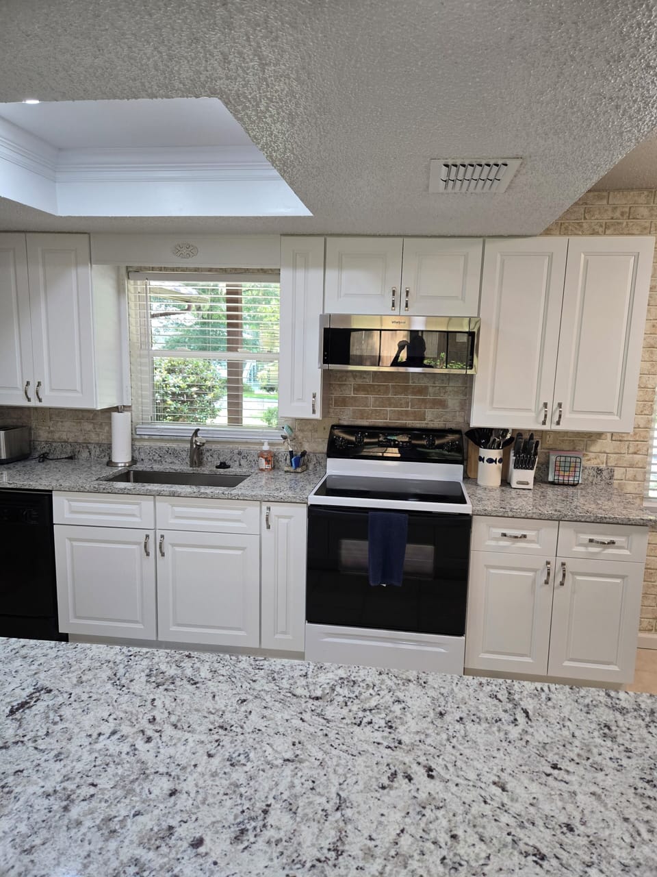 well stocked with everything needed to prepare gourmet meals