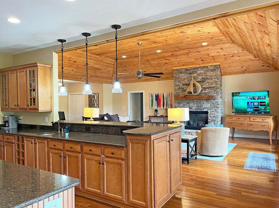 View from Kitchen/Dining area to Great Room