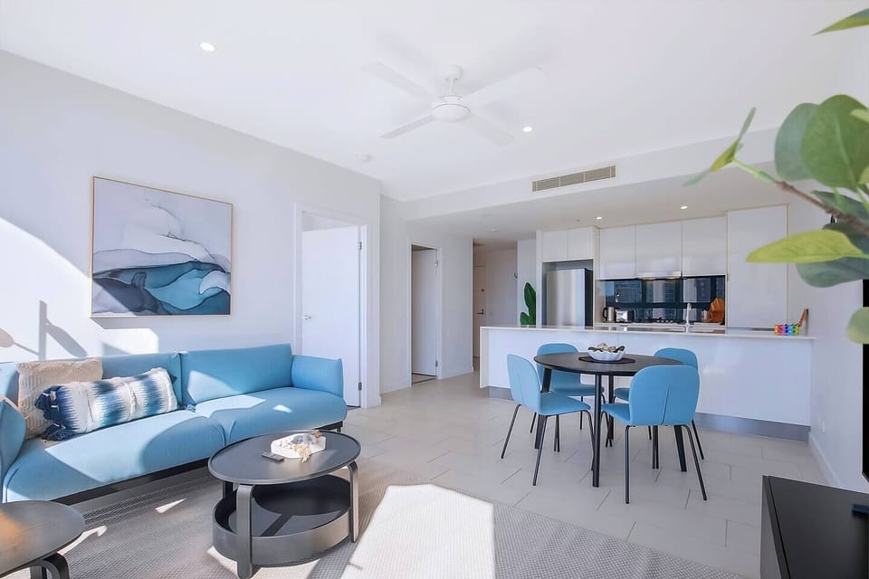 Stretch out in the stylish, light-filled living and dining areas designed for both comfort and connection, with plush seating, ambient lighting and seamless indoor flow.