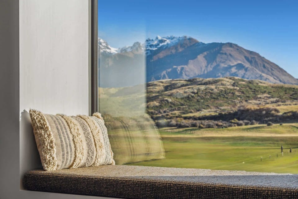 The perfect spot to relax and take in the alpine beauty.