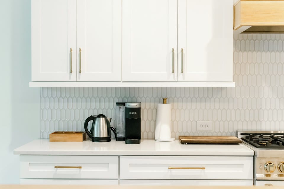 Coffee and tea station